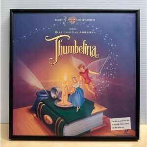 Han's Christian Andersen's Thumbelina Framed Laser Disc